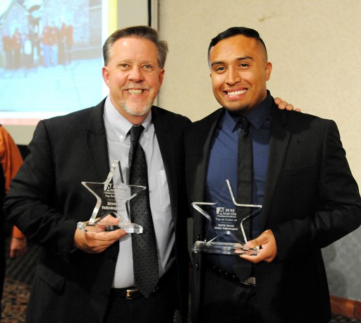 Street Volkswagen of Amarillo, Advertising Director are Honored at Annual Amarillo Chamber of Commerce Business Excellence Awards Dinner