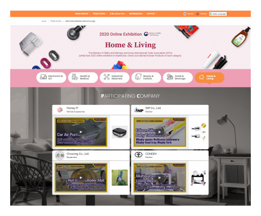 Outstanding Korean Products Introduced on TradeKorea Webpage - Home & Living