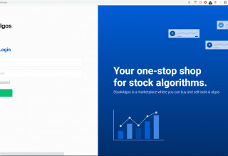 Stock Algos Landing Page