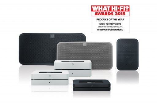 Bluesound Wins 2015 What Hi-Fi? Product of the Year Award