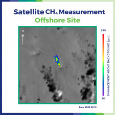 GHGSat Satellite CH4 Measurement — Offshore Site