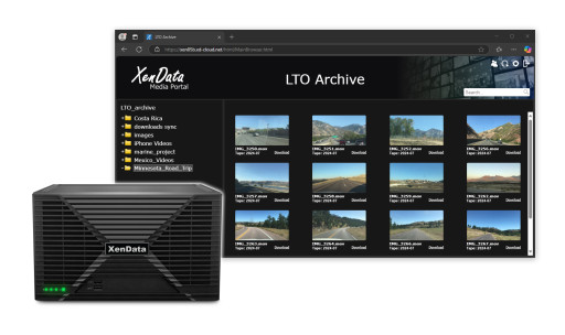 XenData Announces the X10 Media Archive Appliance