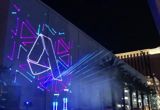 Laser Mapping Adds Massive Visual Impact at Special Events