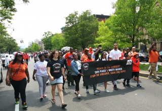 The March was held in response to the senseless killing of Nipsey Hussle March 31