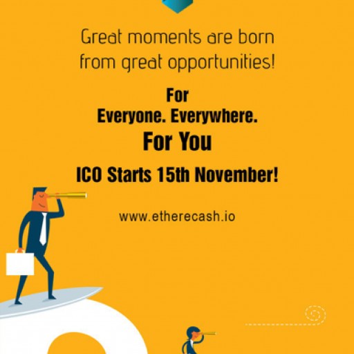 Banks Beware… Etherecash Makes Serious Waves in P2P Lending, Sending, and Debit Cards. ICO Begins November 15th