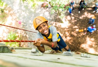 Camper at Camp