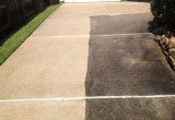 Pressure Washing Driveway