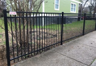 5'H Ameristar Montage Plus Ornamental Steel Fence System