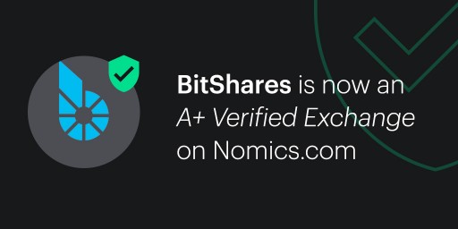 BitShares, the First Decentralized Crypto Exchange, Completes a 'Deep Data Integration' With Nomics