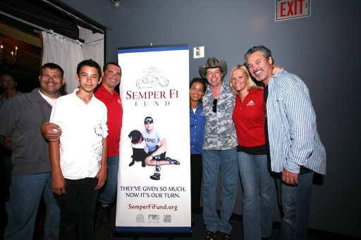 Mark Peacock Hosts 7th Annual Safetyheroes.org Benefit July 5, 2016 Raising Proceeds for the Injured Marine Semper Fi Fund