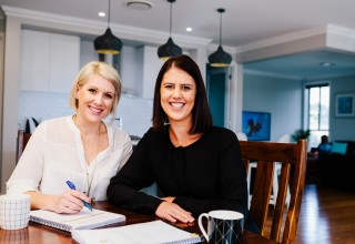 Alison Valenti and Sophie Musumeci