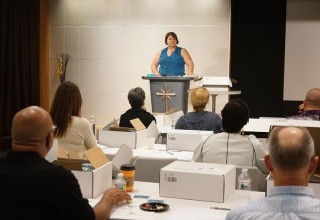 Truth About Drugs training session at the Church of Scientology Los Angeles