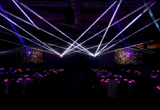 Amazing Lasers and Xylobands Create Immersive Light Show Experiences at Company Events