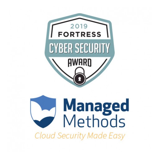 ManagedMethods Wins 2019 Fortress Cyber Security Award