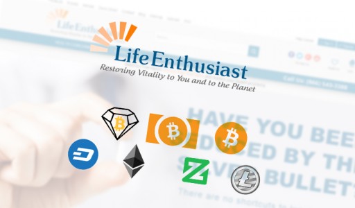 Life Enthusiast and Remarkable Recovery CBD Store to Accept Payments in Bitcoin Diamond and Other Cryptocurrencies