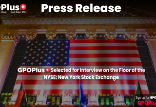 GPOPlus+ Selected for Interview on the Floor of the NYSE