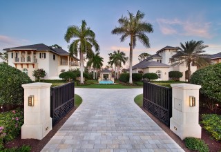 Front Gates of 1240 Gordon River Trail