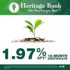 New Rates at Heritage Bank of St. Tammany 