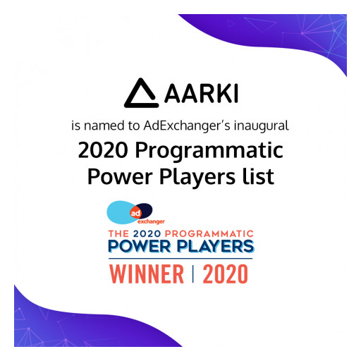 Aarki Made the AdExchanger's 2020 Programmatic Power Players List
