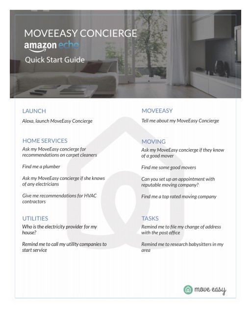 MoveEasy Adds Amazon Alexa to Entire Platform