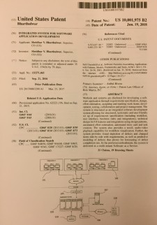 US Patent 10001975