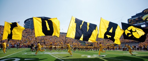 The Tigerhawk is Back at Kinnick Stadium on FieldTurf