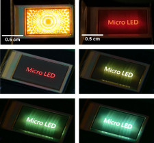 Q-Pixel's 6800 PPI MicroLED display