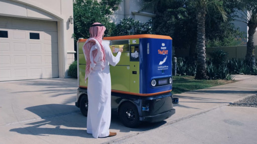 Teksbotics and Alshrouq Pilot Last-Mile Autonomous Delivery in Saudi Arabia