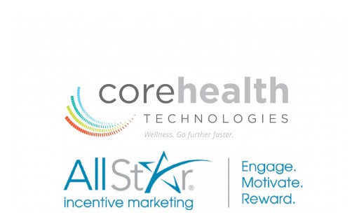 CoreHealth's Wellness Software Selected by Rewards and Recognition Company All Star Incentive Marketing to Power New Wellness Programs