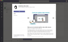 simpleshow video maker is now available in Microsoft Teams