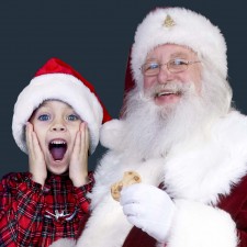 Santa and Child