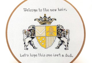 New Heir Cross Stitch Pattern