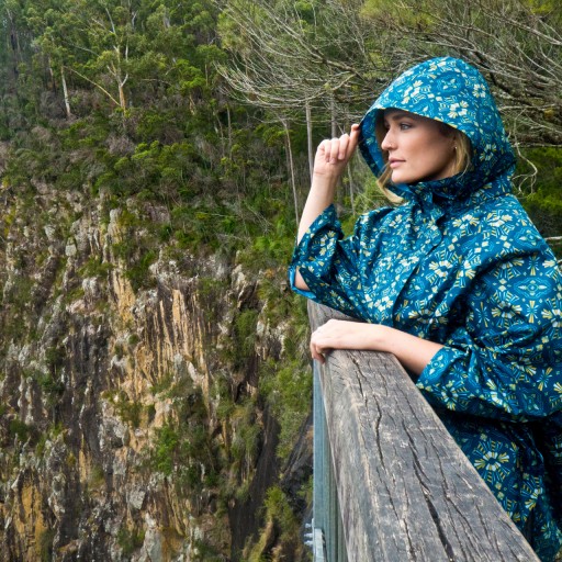 November Rain - Seriously Stylish Rain Ponchos Give Back in a BIG Way