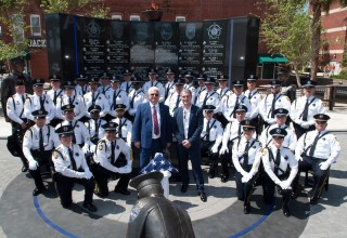 Lazar Finker, Eugene Frenkel and Jacksonville Police Officers