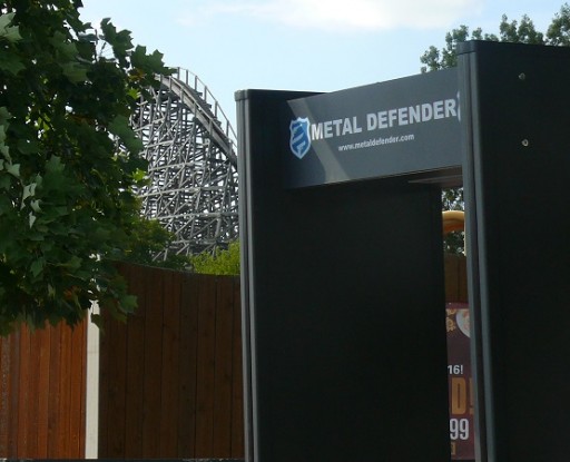 Metal Defender Walk Through Metal Detectors Deployed at Six Flags