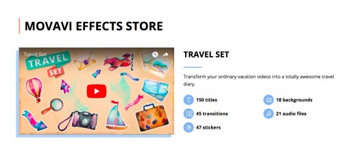 Leading Multimedia Software Developer Movavi Announces Release of the Movavi Effects Store