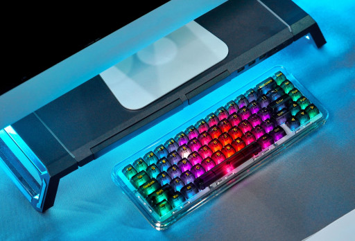 Desk Setup Aesthetic Revolution: Epomaker Unveils FirstBlood B67, a Unique Full Acrylic Gasket Mounted Mechanical Keyboard