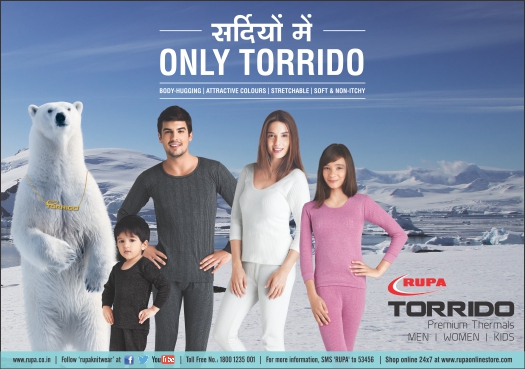 Rupa Torrido Men Top Thermal - Buy BLACK Rupa Torrido Men Top Thermal  Online at Best Prices in India 
