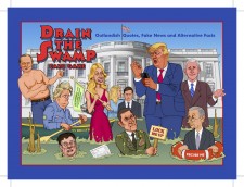 DRAIN THE SWAMP Card Game Cover Art