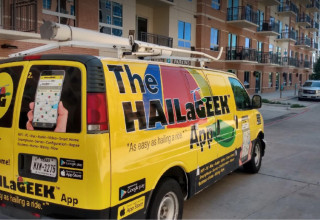 HAILaGEEK service van in Houston