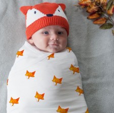 Friendly Fox Zen Swaddle