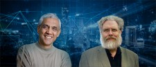 Vinod Khosla and George Church