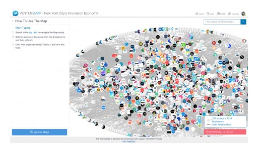 VentureApp Maps New York City's Tech Ecosystem and Makes It Accessible via Chat
