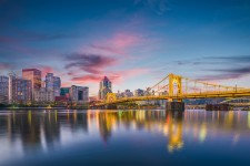 Pennsylvania City Skyline