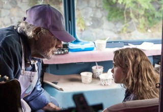 Actor Bruce Dern and actress Lexy Kolker