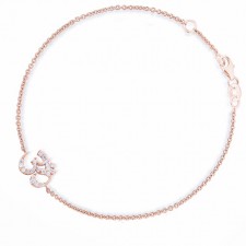 Petite Om Diamond Bracelet