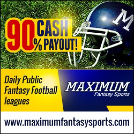 Maximum Fantasy Sports Keeps All NFL Players in Play During Fantasy Leagues