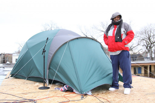 Campout Against Gun Violence: Pastor Corey Brooks to Campout on Roof for 100 Days During Winter in Chicago