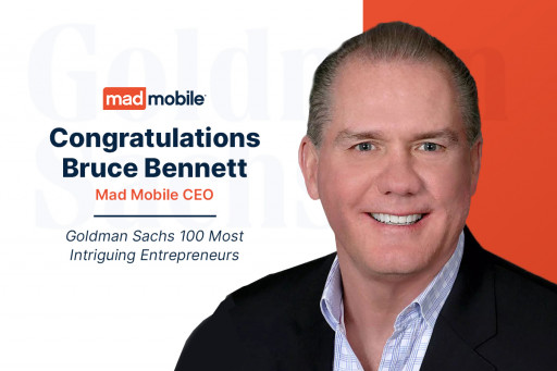 Mad Mobile Honored by Goldman Sachs for Entrepreneurship