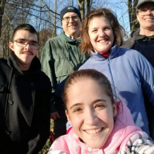 Alisa Campau and family